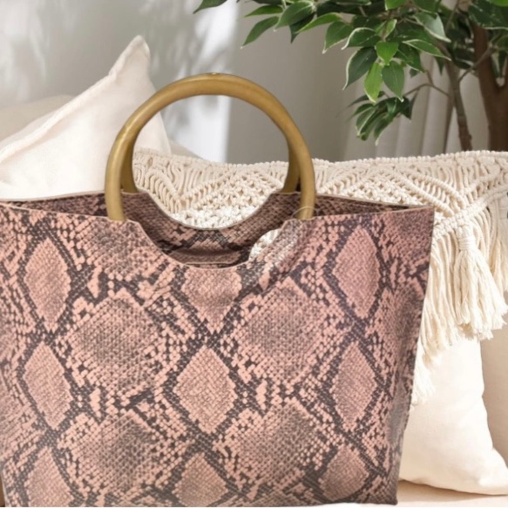 NEW! Python Snakeskin bag - Picture 3 of 6